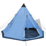 Vidaxl Tent 4 Person Bleu