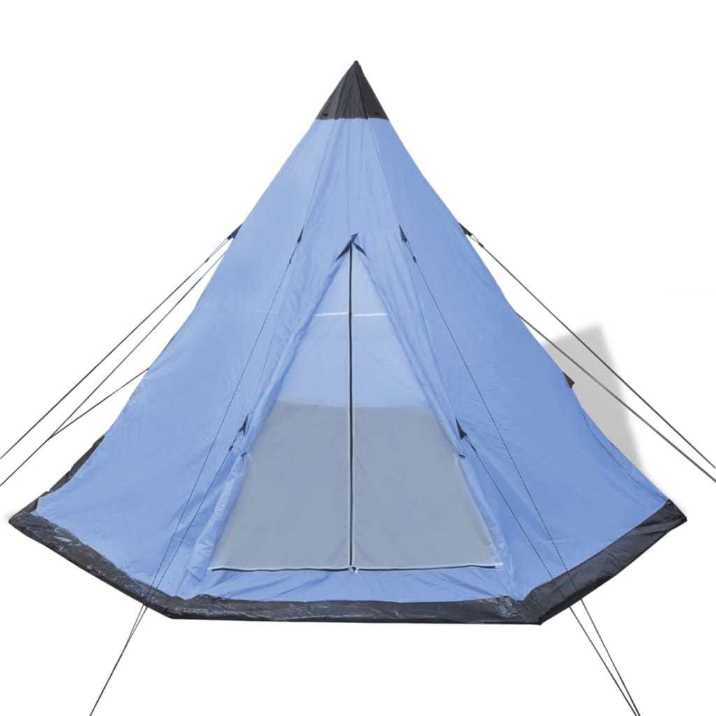 Vidaxl Tent 4 Person Bleu