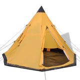 Vidaxl Tent 4 Personne jaune