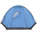 Vidaxl tent 6-persoons blauw