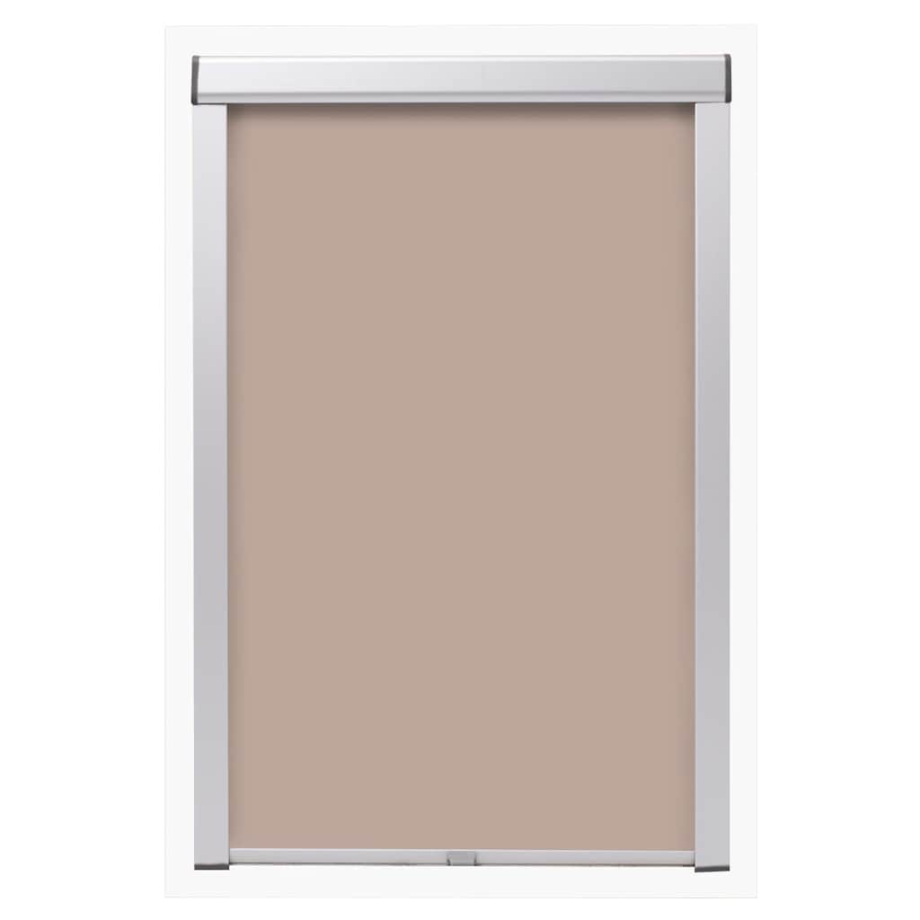 Vidaxl rolgordijn verduisterend beige 102