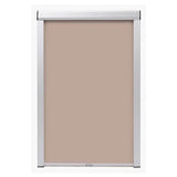 Vidaxl rolgordijn verduisterend beige 104