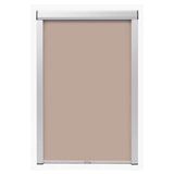 Vidaxl rolgordijn verduisterend beige u08 808