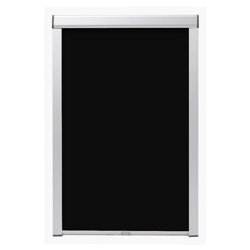 Vidaxl Roller Blind Damning Black C04