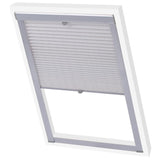 Vidaxl Roller Blind Plisado White 104