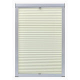 Vidaxl Roller Blind Pleated Cream S06 606