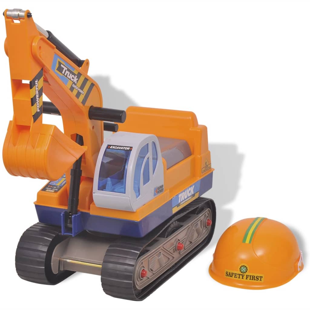 Vidaxl Meerij excavator plastic yellow