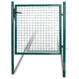 Vidaxl enkele deur 100x100 cm gepoedercoat staal