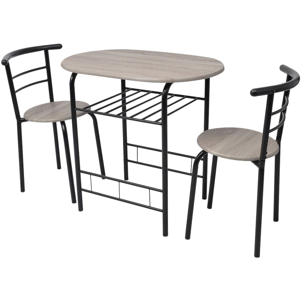 Vidaxl ontbijtbarset mdf