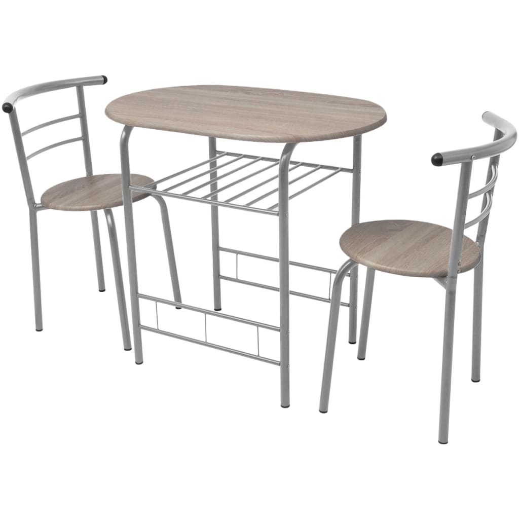 Vidaxl ontbijtbarset mdf