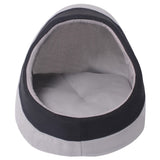 Vidaxl Cat Basket L Grey e Black