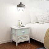 Vidaxl nachtkastjes franse stijl 2 st hout