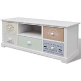 Vidaxl tv-meubel franse stijl hout