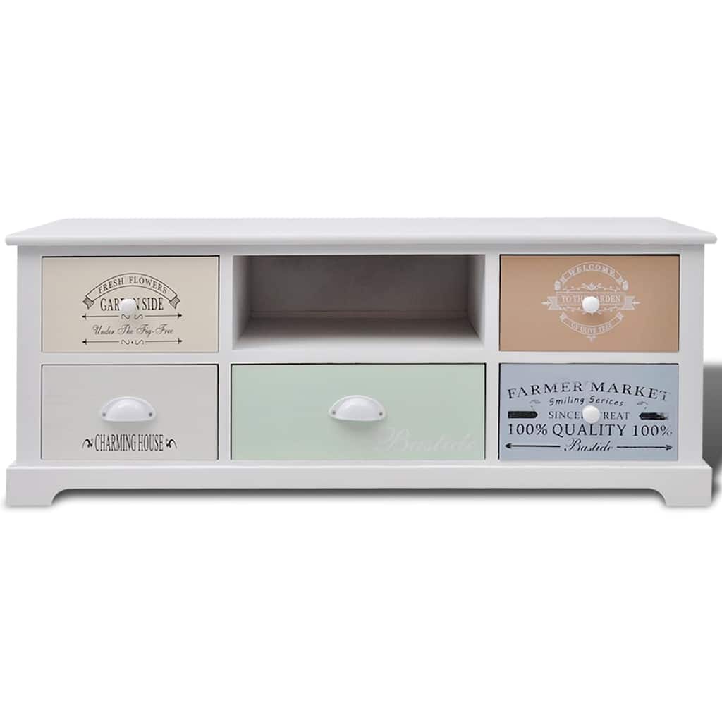 Vidaxl tv-meubel franse stijl hout