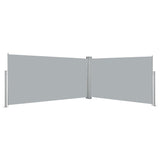 Pare-brise Vidaxl extensible 160x600 cm Gray