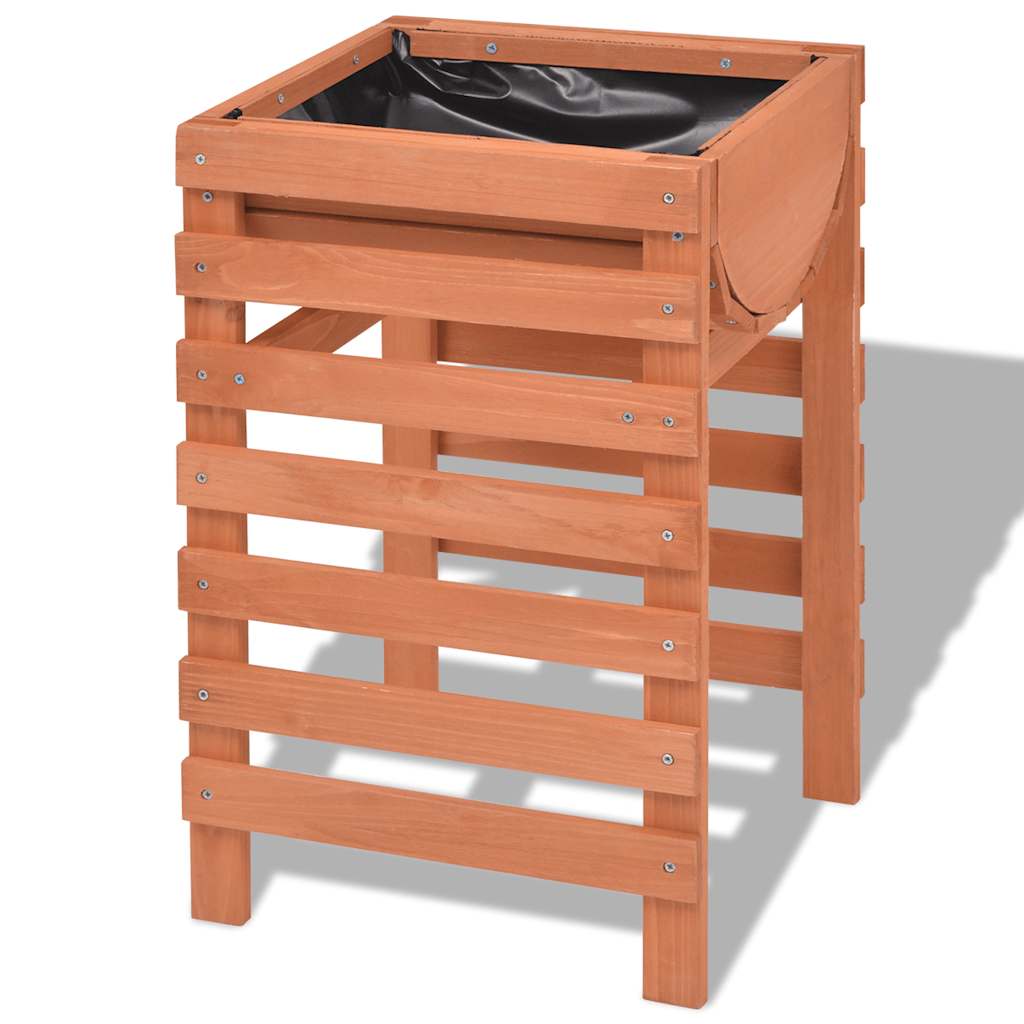 Vidaxl plantenbak 38x36x60 cm hout