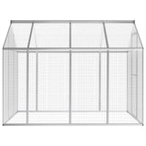 Vidaxl aviary 178x242x192 cm aluminum