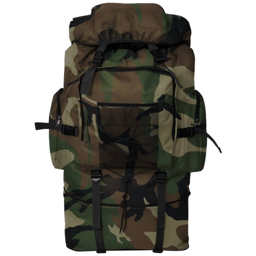 Vidaxl Mochila Ejército Estilo XXL 100 L Camuflaje