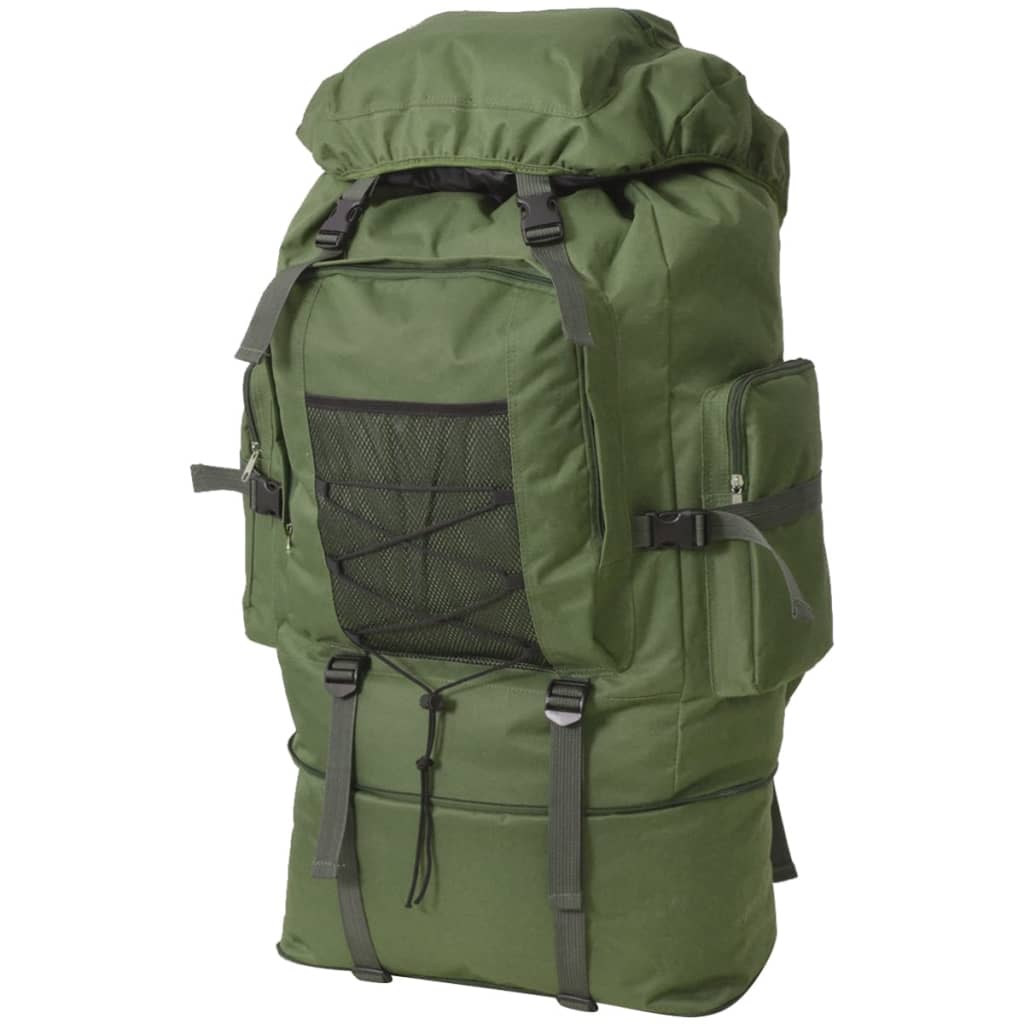 Vidaxl Sackepack Army Style xxl 100 L Green