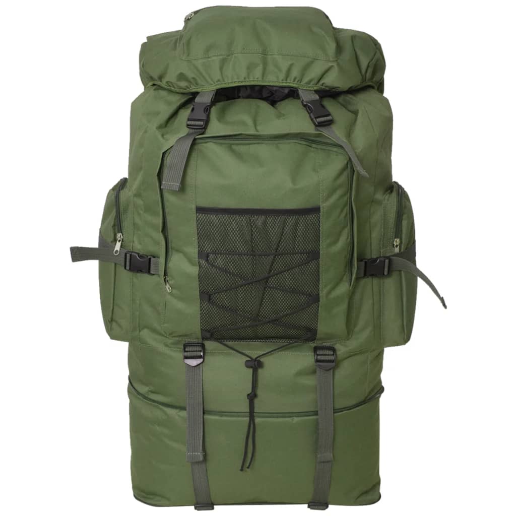 Vidaxl Backpack Army style XXL 100 L Green