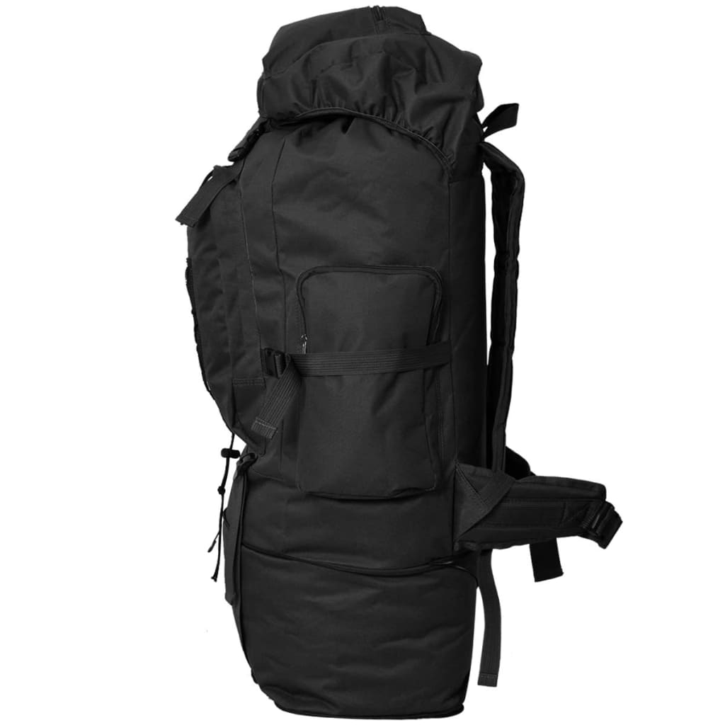 Vidaxl Backpack Army Style XXL 100 L Nero