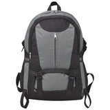 Vidaxl Hiking backpack 40 L Black and Gray