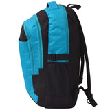 Mochila Vidaxl para la escuela 40 L Negro y azul