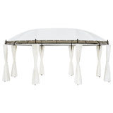 Vidaxl Arbor 530x350x265 cm Cream