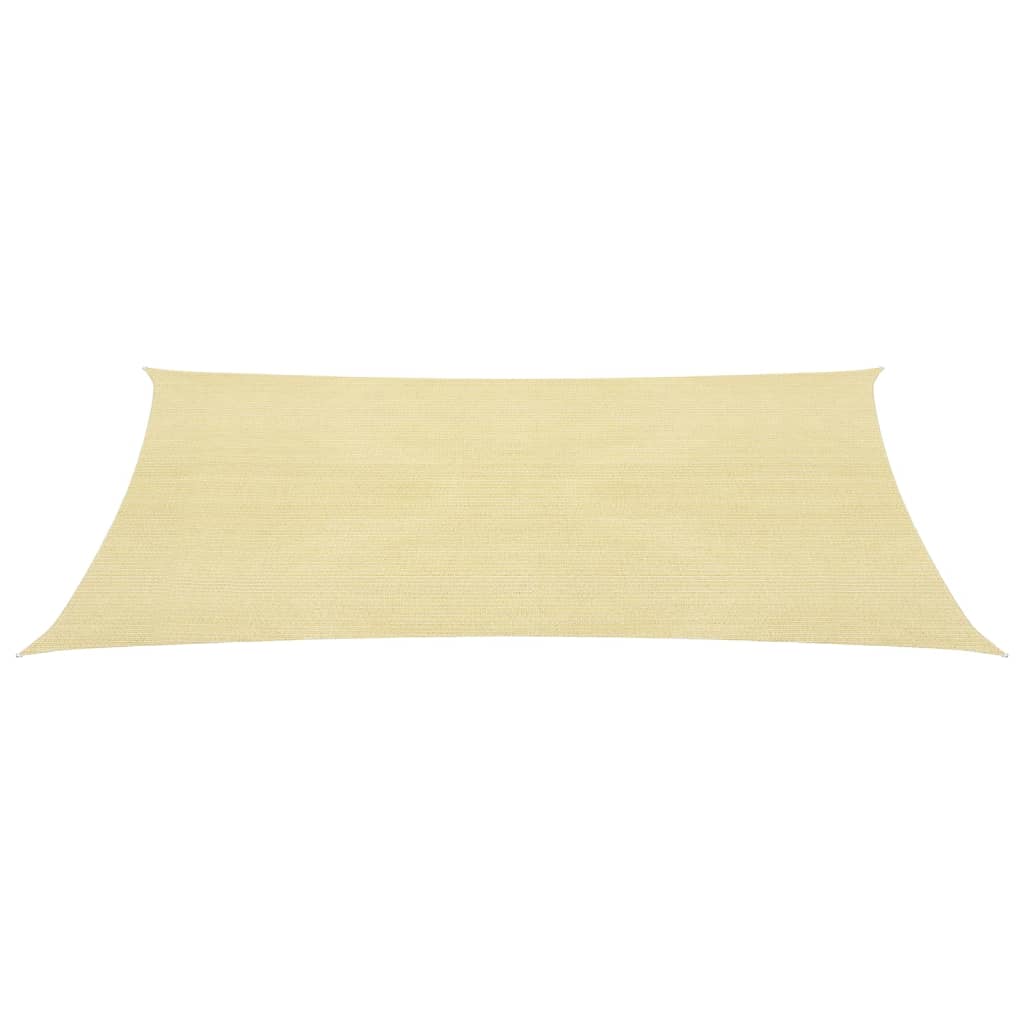 Vidaxl Sunshade HDPE rectangulaire 2x4 m beige