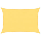 Vidaxl zonnescherm hdpe rechthoekig 4x6 m beige