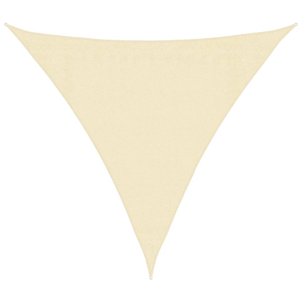 Vidaxl Sunshade HDPE triangulaire 3,6x3,6x3,6 M CRAME