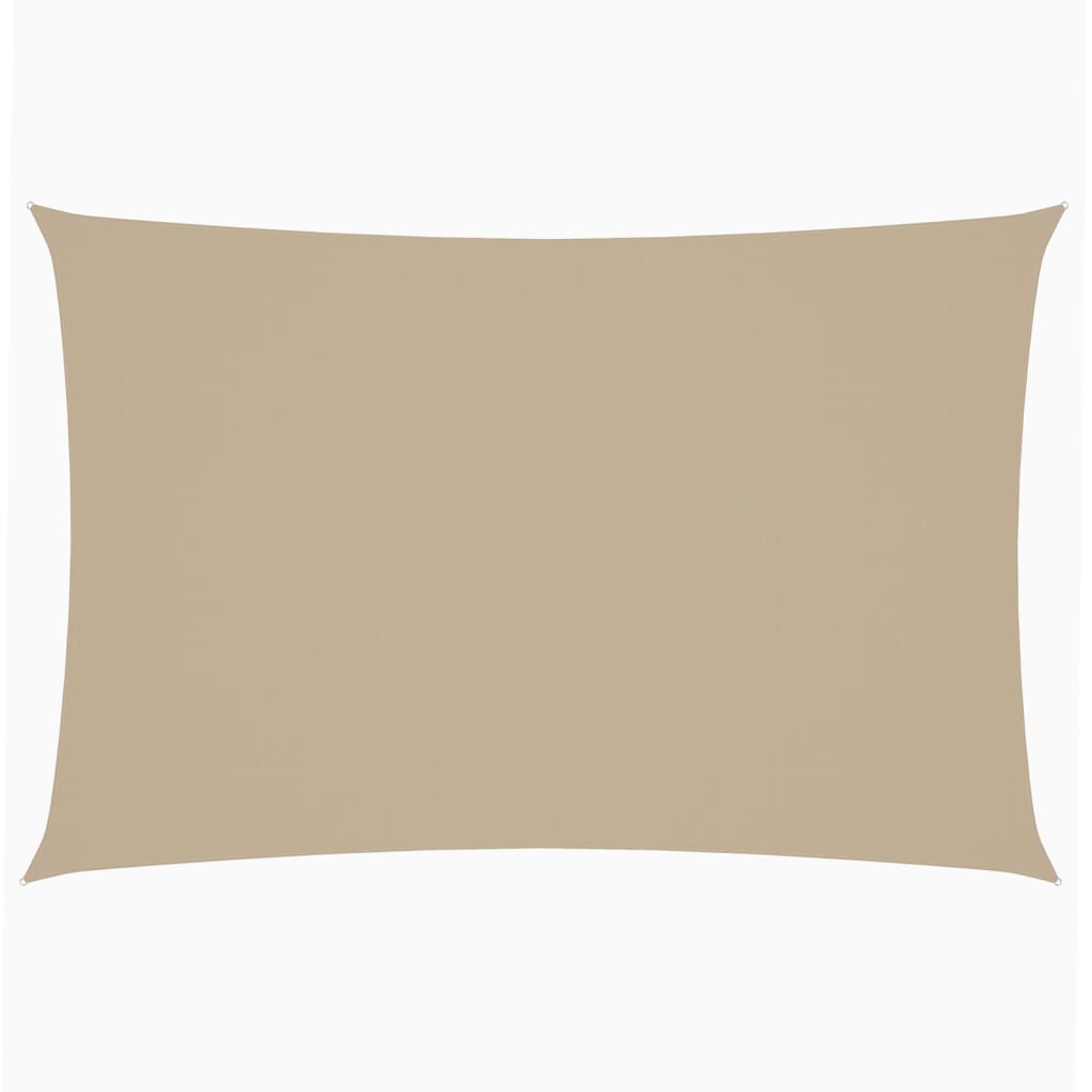 Vidaxl Sunshade rectangulaire 2x4 m oxford tissu beige