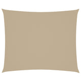 Vidaxl Sun Shade Rectangular 4x6 M in tessuto Oxford beige