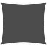 Vidaxl Sunshade Square 3,6x3,6 m Oxford tissu anthracite -colored