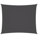 Vidaxl Sunshade rectangulaire 4x6 m oxford tissu anthracite -colored