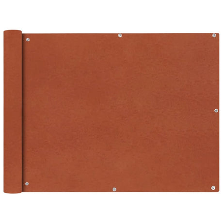 Vidaxl balkonscherm oxford textiel 90x400 cm terracotta