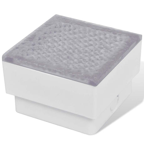 Vidaxl grondspots 12 st led 100x100x68 mm