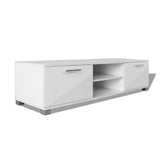 Vidaxl tv-meubel 120x40,5x35 cm hoogglans wit