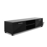 Vidaxl tv-meubel 120x40,5x35 cm hoogglans zwart