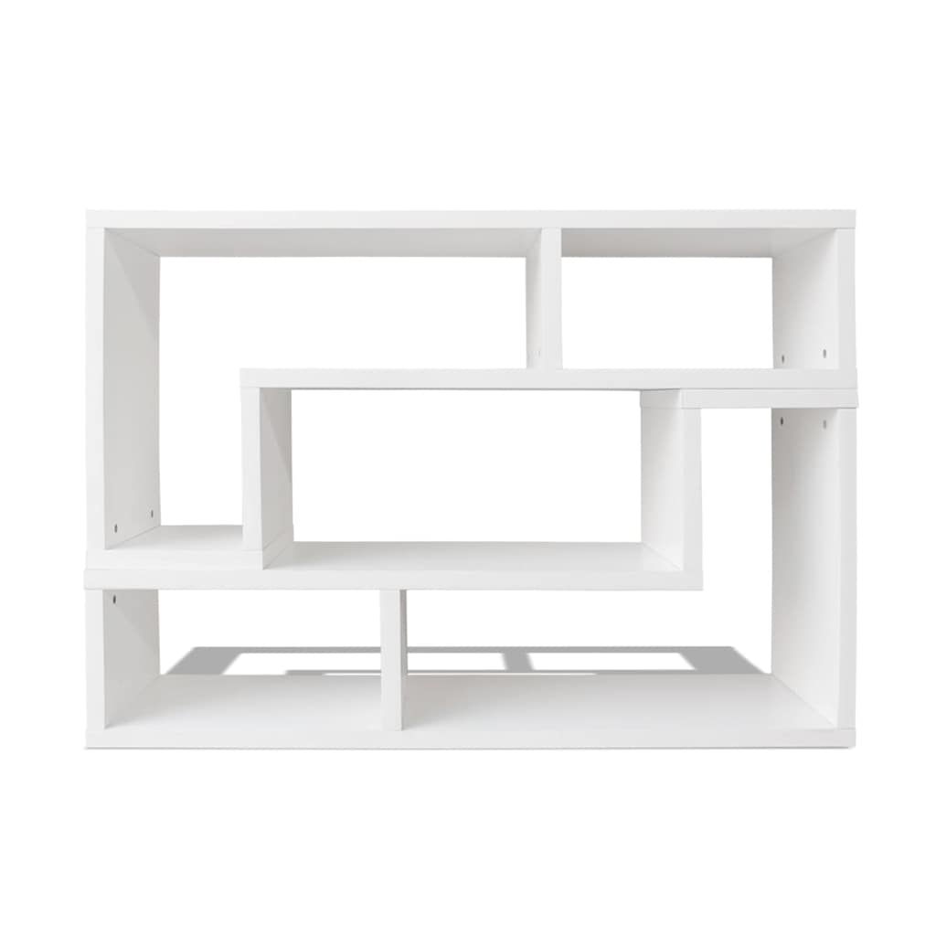 Vidaxl tv-meubel dubbel l-vormig wit