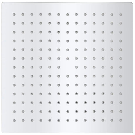 Vidaxl regendouchekop vierkant 25x25 cm roestvrij staal