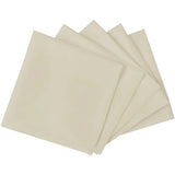 Vidaxl Napkins 25 pièces crème 50x50 cm