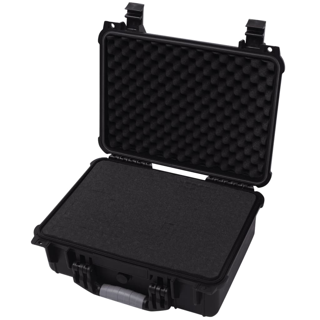 Vidaxl Protective material case 40.6x33x17.4 cm Black