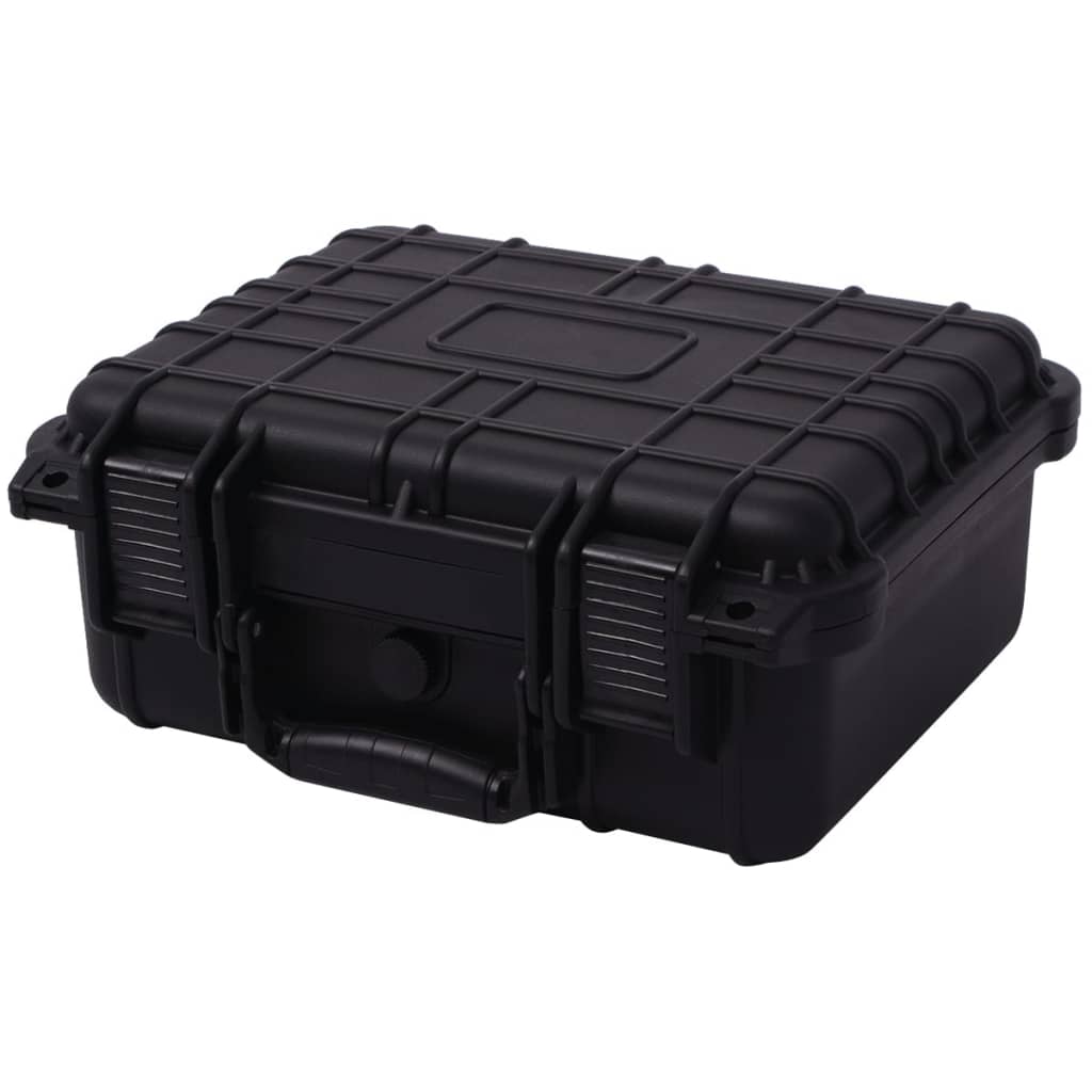 Caso de material protector de Vidaxl 35x29.5x15 cm negro