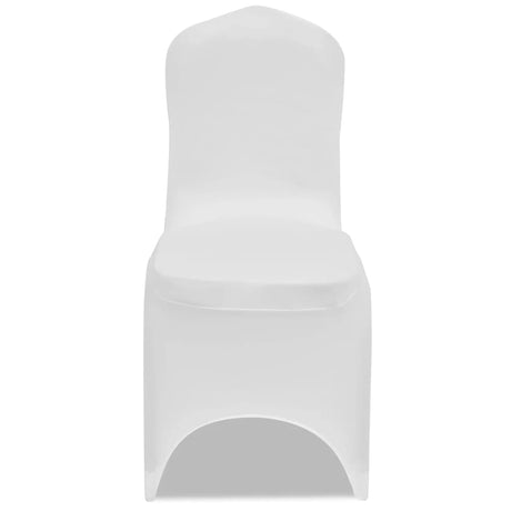 Vidaxl stoelhoes stretch 4 stuks wit