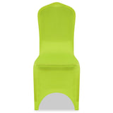 Vidaxl stoelhoes stretch antraciet 6st groen