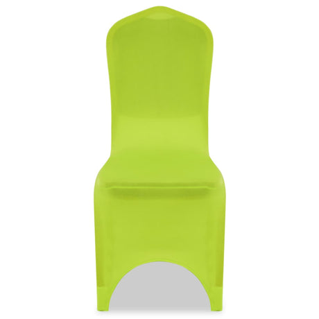 Vidaxl stoelhoes stretch antraciet 6st groen