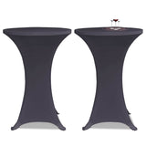 Vidaxl stoelhoes stretch 2st 60 cm antraciet