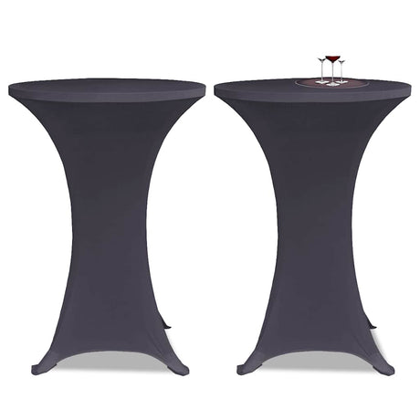 Vidaxl stoelhoes stretch 2st 60 cm antraciet