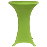 Vidaxl Cubierta de mesa Estiramiento 2 piezas 80 cm verde